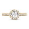 Thumbnail Image 2 of Diamond Engagement Ring 3/4 ct tw Round 14K Yellow Gold