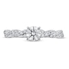 Thumbnail Image 3 of Diamond Engagaement Ring 3/4 ct tw Round 14K White Gold