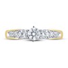 Thumbnail Image 2 of Diamond Engagement Ring 7/8 ct tw Round 14K Two-Tone Gold