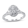 Thumbnail Image 0 of Diamond Engagement Ring 1-1/2 ct tw Round 14K White Gold