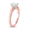 Thumbnail Image 1 of Diamond Engagement Ring 1 ct tw Princess 14K Rose Gold (SI2/I)