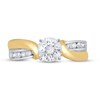 Thumbnail Image 3 of Diamond Engagement Ring 1-1/8 ct tw Round 14K Two-Tone Gold