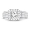 Thumbnail Image 3 of Diamond Engagement Ring 2-3/8 ct tw Round 14K Two-Tone Gold