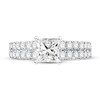 Thumbnail Image 3 of Diamond Engagement Ring 2-1/5 ct tw Princess/Round 14K Two-Tone Gold