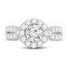 Thumbnail Image 3 of Diamond Engagement Ring 2-1/8 ct tw Round 14K White Gold