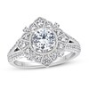 Thumbnail Image 1 of Diamond Engagement Ring 1/2 ct tw Round 14K White Gold