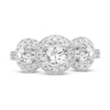 Thumbnail Image 2 of Diamond Engagement Ring 1-1/3 ct tw Round 14K White Gold