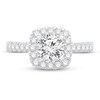 Thumbnail Image 3 of Diamond Engagement Ring 1-1/2 ct tw Round 14K White Gold