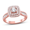 Thumbnail Image 1 of Diamond Engagement Ring 7/8 ct tw Round 14K Rose Gold
