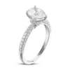 Thumbnail Image 1 of Diamond Engagement Ring 1-3/8 ct tw Pear-shaped/Round 14K White Gold