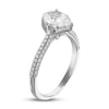 Thumbnail Image 1 of Diamond Engagement Ring 1-1/4 ct tw Pear-shaped/Round 14K White Gold