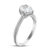 Thumbnail Image 2 of Diamond Engagement Ring 1-1/4 ct tw Pear-shaped/Round 14K White Gold