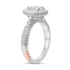 Thumbnail Image 1 of Pnina Tornai The Perfect Pair Diamond Engagement Ring 1-3/4 ct tw Pear-shaped/Round 14K White Gold