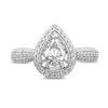 Thumbnail Image 3 of Pnina Tornai The Perfect Pair Diamond Engagement Ring 1-3/4 ct tw Pear-shaped/Round 14K White Gold