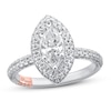 Thumbnail Image 0 of Pnina Tornai From Earth to Sky Diamond Engagement Ring 1-7/8 ct tw Marquise/Round 14K White Gold
