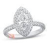 Thumbnail Image 1 of Pnina Tornai From Earth to Sky Diamond Engagement Ring 1-7/8 ct tw Marquise/Round 14K White Gold