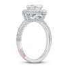 Thumbnail Image 2 of Pnina Tornai From Earth to Sky Diamond Engagement Ring 1-7/8 ct tw Marquise/Round 14K White Gold