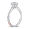 Thumbnail Image 1 of Pnina Tornai The Fifth Element Diamond Engagement Ring 1-1/4 ct tw Princess/Round 14K White Gold