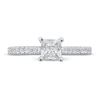 Thumbnail Image 2 of Pnina Tornai The Fifth Element Diamond Engagement Ring 1-1/4 ct tw Princess/Round 14K White Gold