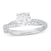 Thumbnail Image 1 of Lab-Grown Diamond Engagement Ring 1-1/3 ct tw Round 14K White Gold
