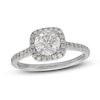 Thumbnail Image 1 of Lab-Grown Diamond Engagement Ring 1-1/3 ct tw Round 14K White Gold