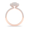 Thumbnail Image 3 of Diamond Ring 1-1/2 ct tw Emerald-cut 14K Rose Gold