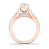Thumbnail Image 1 of Diamond Ring 1-1/2 ct tw Round-cut 14K Rose Gold
