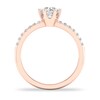 Thumbnail Image 2 of Diamond Ring 3/4 ct tw Round-cut 14K Rose Gold