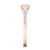 Thumbnail Image 3 of Diamond Ring 3/4 ct tw Round-cut 14K Rose Gold