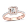 Thumbnail Image 0 of Diamond Ring 3/4 ct tw Round-cut 14K Rose Gold