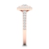 Thumbnail Image 3 of Diamond Ring 3/4 ct tw Round-cut 14K Rose Gold