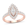 Thumbnail Image 0 of Diamond Ring 1 ct tw Round 14K Rose Gold