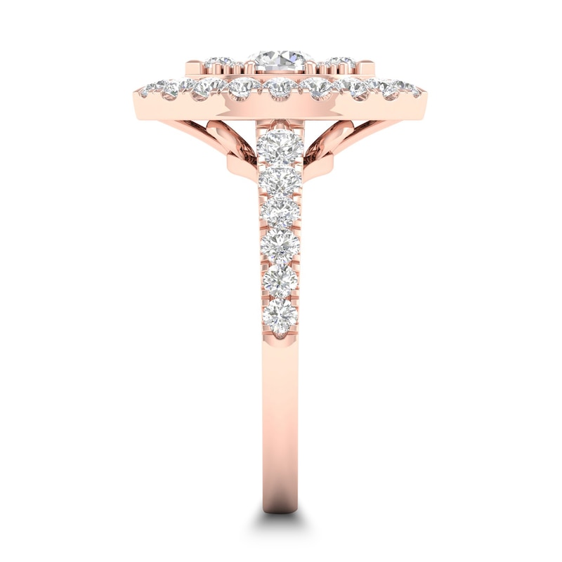 Main Image 3 of Diamond Ring 1 ct tw Round 14K Rose Gold