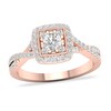 Thumbnail Image 0 of Diamond Ring 3/4 ct tw Round-cut 14K Rose Gold