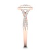 Thumbnail Image 1 of Diamond Ring 3/4 ct tw Round-cut 14K Rose Gold