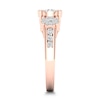 Thumbnail Image 3 of Diamond Ring 3/4 ct tw Round-cut 14K Rose Gold