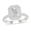 Thumbnail Image 0 of Diamond Engagement Ring 1-1/2 ct tw Emerald-cut 14K White Gold