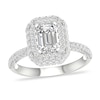 Thumbnail Image 1 of Diamond Engagement Ring 1-1/2 ct tw Emerald-cut 14K White Gold