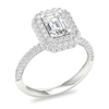 Thumbnail Image 4 of Diamond Engagement Ring 1-1/2 ct tw Emerald-cut 14K White Gold