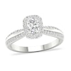 Thumbnail Image 0 of Diamond Ring 3/4 ct tw Round-cut 14K White Gold