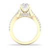 Thumbnail Image 2 of Diamond Ring 1-1/2 ct tw Round-cut 14K Yellow Gold