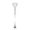 Thumbnail Image 2 of Diamond Engagement Ring 3/4 ct tw Round-cut 14K White Gold