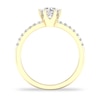 Thumbnail Image 1 of Diamond Ring 3/4 ct tw Round-cut 14K Yellow Gold