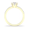 Thumbnail Image 1 of Diamond Ring 3/4 ct tw Round-cut 14K Yellow Gold
