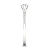 Thumbnail Image 2 of Diamond Engagement Ring 1/2 ct tw Round-cut 14K White Gold