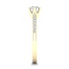 Thumbnail Image 3 of Diamond Ring 1/2 ct tw Round-cut 14K Yellow Gold