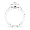 Thumbnail Image 3 of Diamond Engagement Ring 1 ct tw Round-cut 14K White Gold
