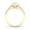 Thumbnail Image 2 of Diamond Ring 3/4 ct tw Round-cut 14K Yellow Gold