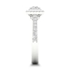 Thumbnail Image 2 of Diamond Engagement Ring 3/4 ct tw Round-cut 14K White Gold