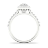 Thumbnail Image 3 of Diamond Engagement Ring 3/4 ct tw Round-cut 14K White Gold